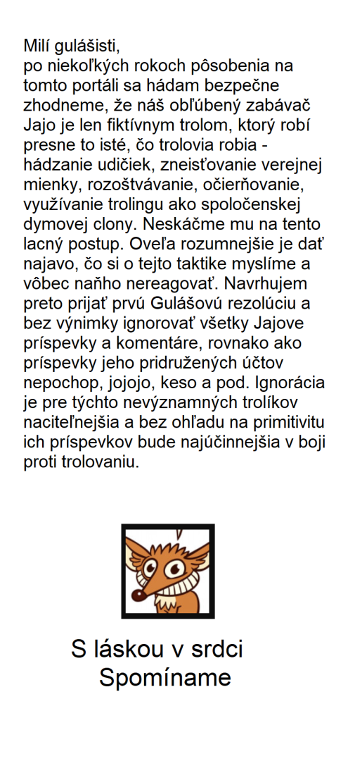 Prvá Gulášová rezolúcia